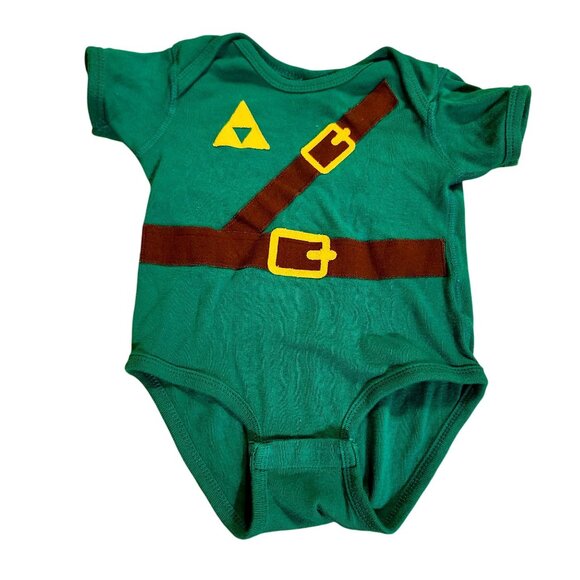 Rabbit Skins Other - Handmade Baby 18 mo Legend of Zelda LinkedIn Bodysuit Halloween Costume Outfit